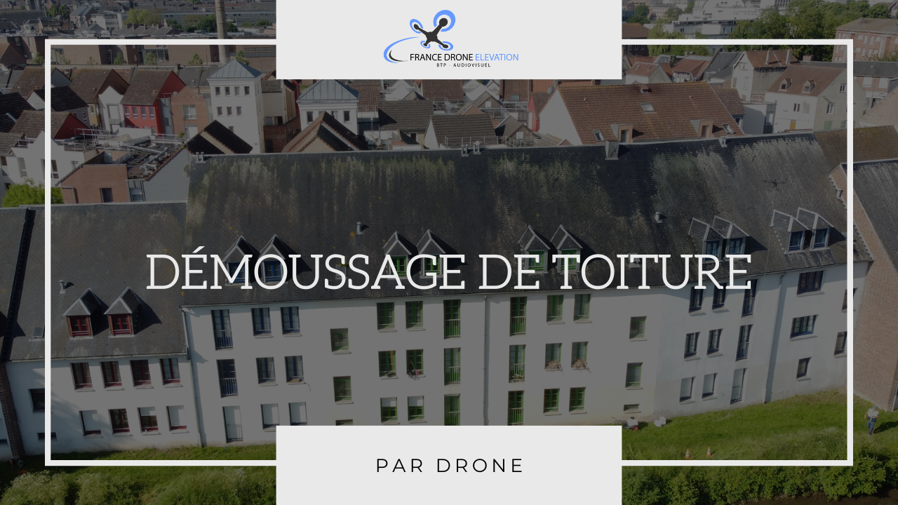 démoussage par drone