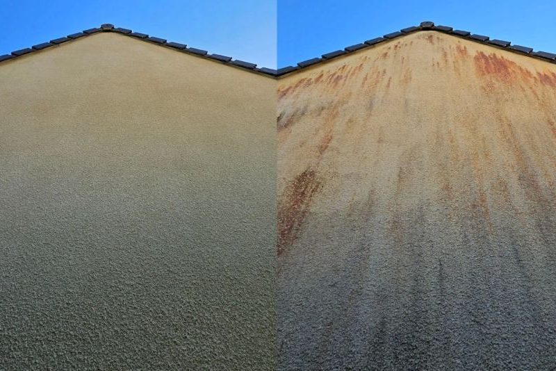 Nettoyage façade par drone