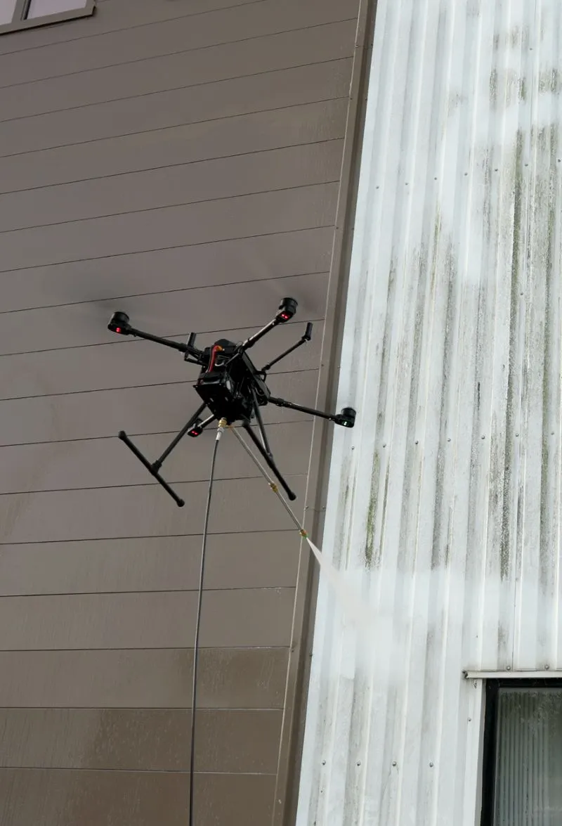 Drone de nettoyage